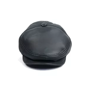 کلاه چرمی مدل گپ خزدار ترک