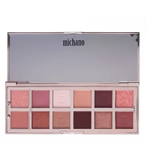 پالت سایه 12 رنگ VIOLET DUST میچانو MICHANO Eyeshadow Palette