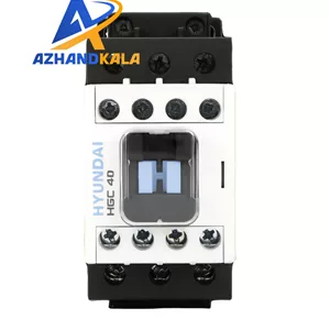 کنتاکتور 40 آمپر هیوندای بوبین‌های خاص AC توان 18.5کیلووات