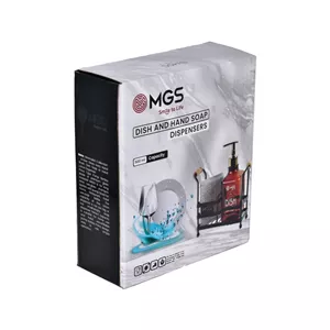 جا مایع شیشه ای استند دار تک مدل LC1010 برند MGS