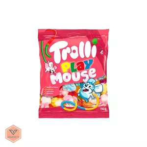 پاستیل ترولی پلی موس Trolli Play Mouse | خرید پاستیل خارجی 80 گرمی