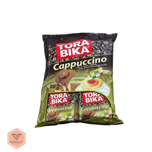 کاپوچینو فوری تورابیکا همراه با گرانول شکلات (بسته ۲۰ عددی) - Torabika Cappuccino
