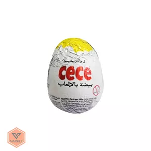 تخم مرغ شانسی شکلاتی سی سی (Cece) سوپرایزدار هدیه و تشویقی جذاب برای کودکان