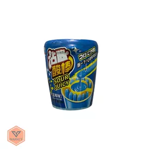 پاستیل دیپینگ با سس ترش و شیرین بلوبری SOUR JUICY (مدل لیوانی وارداتی) 60 گرمی