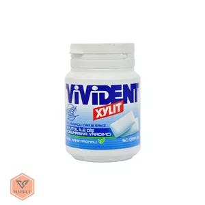 آدامس بدون قند ویویدنت زایلیت با طعم نعناع سبز (Vivident Xylit) – قوطی ۵۰ عددی