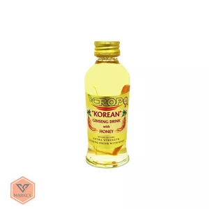 نوشیدنی تقویتی جینسنگ کره‌ای با عسل و ریشه‌ی طبیعی کراپ (CROP) حجم ۱۲۰ میلی‌لیتر