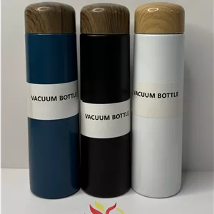 تراول ماگ ( فلاسک)درب طرح چوب