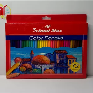 مداد رنگی 72 رنگ مقوایی اورجینال اسکول مکس