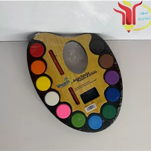 آبرنگ ۱۲رنگ قلمودار