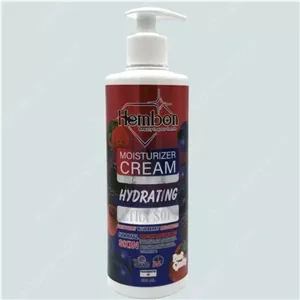 کرم آبرسان حاوی عصاره بلوبری و میوه های قرمز همبون مرطوب کننده و شاداب کننده حجم 75 250 میل
