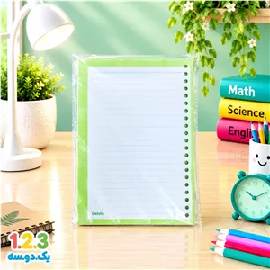 کاغذ کلاسور 20 سوراخ 100 برگ دلوین