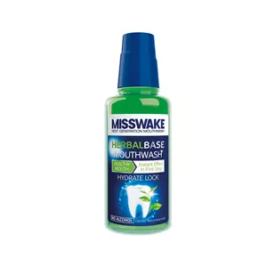 دهان شویه گیاهی میسویک مدل Herbal Base حجم 400 میلی لیتر