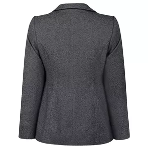 کت پشمی جناغی مشکی 1-10