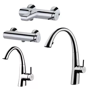 ست شیرآلات کی دبلیو سی مدل زو KWC