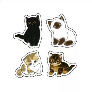 استیکر مدل پیشی های متنوع مجموعه 4 عددی 