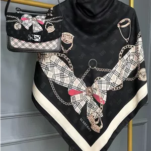 ست کیف و روسری پاپیون باربری (B2)