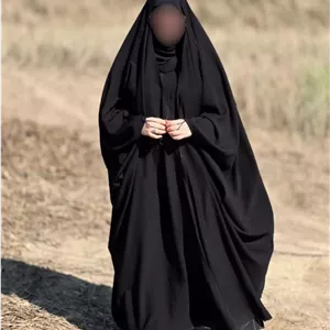 چادر عربی جنس حریر اسود