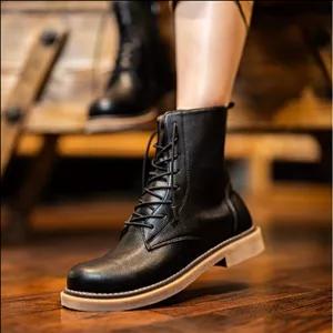 نیم بوت بندی بغل زیپ زنانه مدل 008