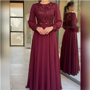 پیراهن مجلسی دانتل و حریر پوشیده و سایز بزرگ. 42 تا 60
