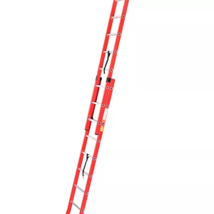 نردبان کشویی مخابراتی آلومینیومی افرا ۱۸ پله ۲ کشو