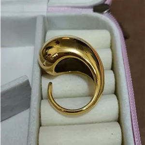 انگشتر شیک طرح قطره