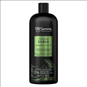 شامپو لیبل سبز موهای فر ترزمه TRESemmé Flawless Curls Hair with Coconut Oil Shampoo 828ml
