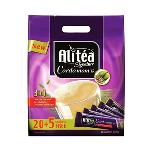 شیر چای علی‌تی Alitea طعم هل مدل 3 در 1 – بسته ۲۵ عددی