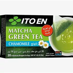 چای سبز ماچا و بابونه ایتو اِن (ItoEn Matcha Green Tea Chamomile) – بسته 20 عددی | ItoEn Matcha Green Tea Chamomile, 20 Count