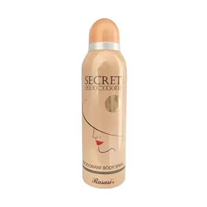 اسپری دئودورانت سکرت رصاصی  زنانه | Rasasi Deodorant Body Spray Secret For Women