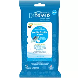 Dr Browns دستمال پاک کننده شیشه شیر پستانک (40 تایی)