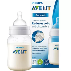 شیشه شیر آنتی کولیک 260 فیلیپس اونت (با سوپاپ و بدون سوپاپ)