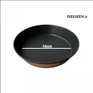 قالب پیتزا 16 سانت آلومینیومی کف تفلون