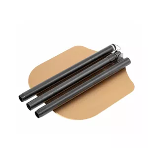 پارو پیتزا پانچ آلومینیومی کف 35cm دسته تاشو 120cm 