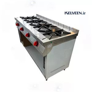 اجاق گاز خورشت پز 4 شعله کلوین(K)