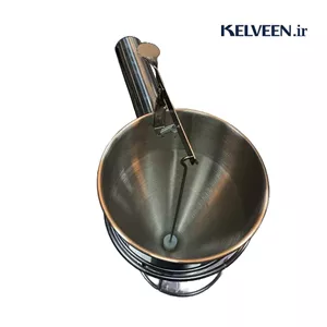 قیف وافل و کرپ استیل با پایه کلوین ( KELVEEN )