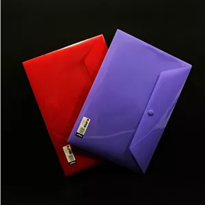 پوشه طلقی دکمه دار در سایز A3 A4 A5