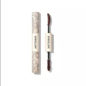 ریمل حجم دهنده دو سر شیگلم رنگ قهوه ای