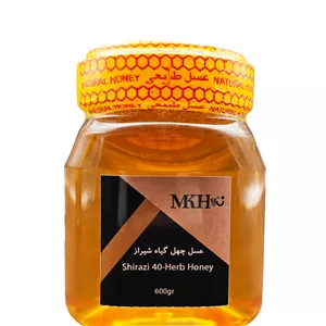 عسل طبیعی چهل گیاه  شیراز ۶۰۰ گرمی