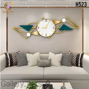 ساعت دیواری مدرن فلزی لاکچری شیک H523