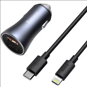 شارژر فندکی فست شارژ ماشین باسئوس مدل TZCCJDB0G