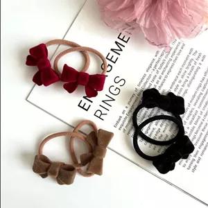 کش مو پاپیون مخمل