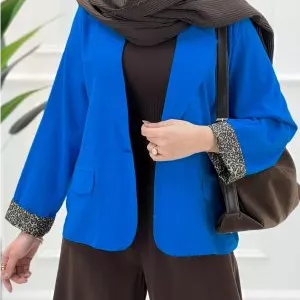 کت آستین پلنگی