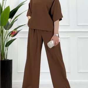 تیشرت شلوار ساده نهال