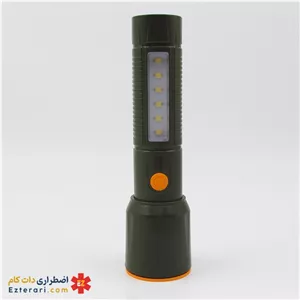 چراغ قوه شارژی برند Deepking مدل DK-749 دارای کابل تایپ سی