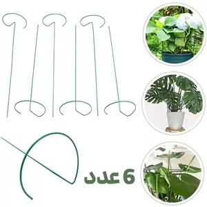 میله نگهدارنده گل و گیاه بسته 6 عددی