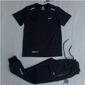 ست تیشرت شلوار دمپاگت Nike air مشکی
