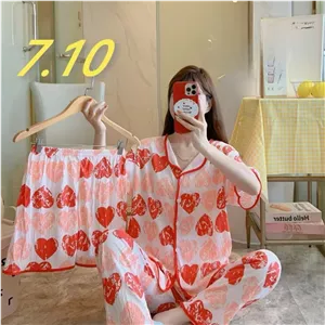 ست لباس راحتی ،خواب زنانه دخترانه وارداتی 3