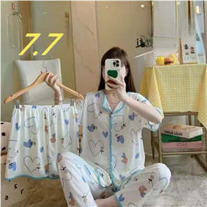 ست لباس راحتی ،خواب زنانه دخترانه وارداتی 5