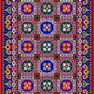 نقشه سنتی طرح گلیم،s20-464