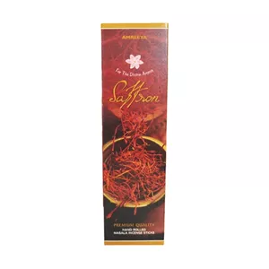 عود خوشبو کننده آمریا Amreeya مدل دست ساز زعفران SAFFRON